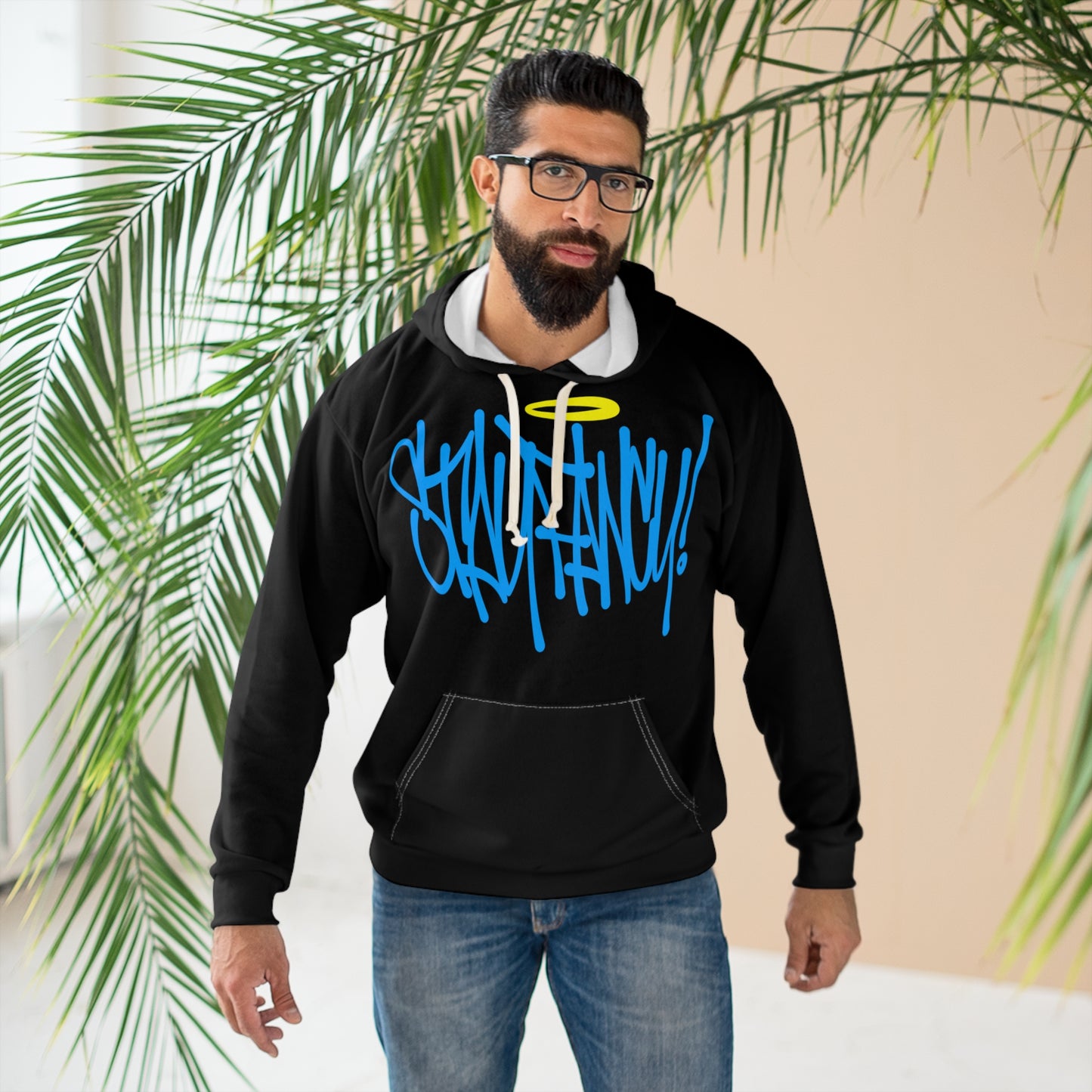 Long Logo Handstyle Badass Hoodie