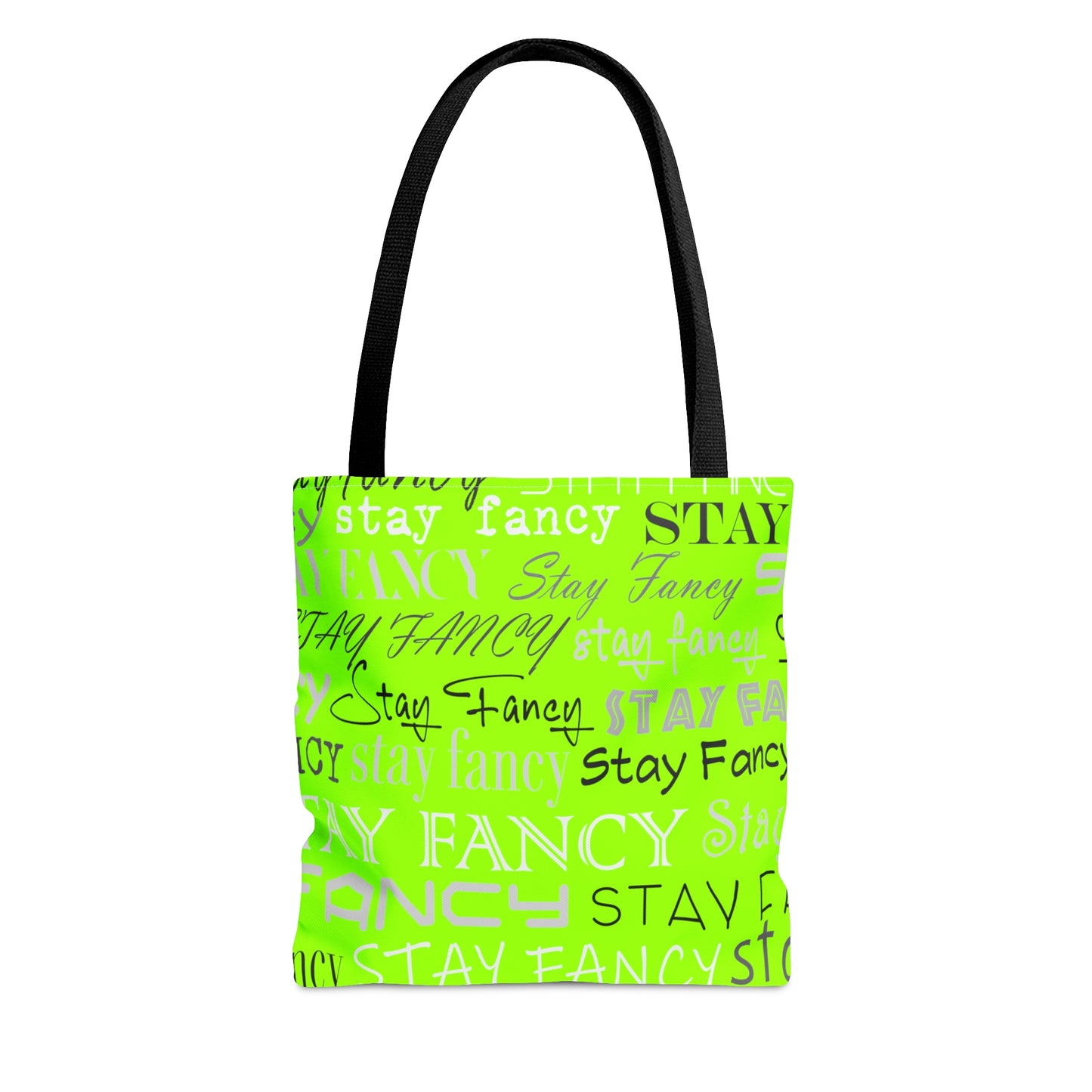 Stay Fancy Lime Flash Hand Bag