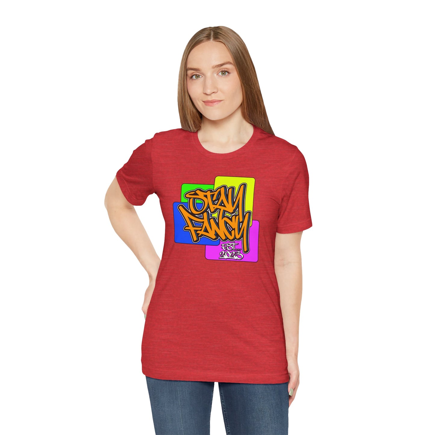 Handstyle Squares Unisex Soft Tee