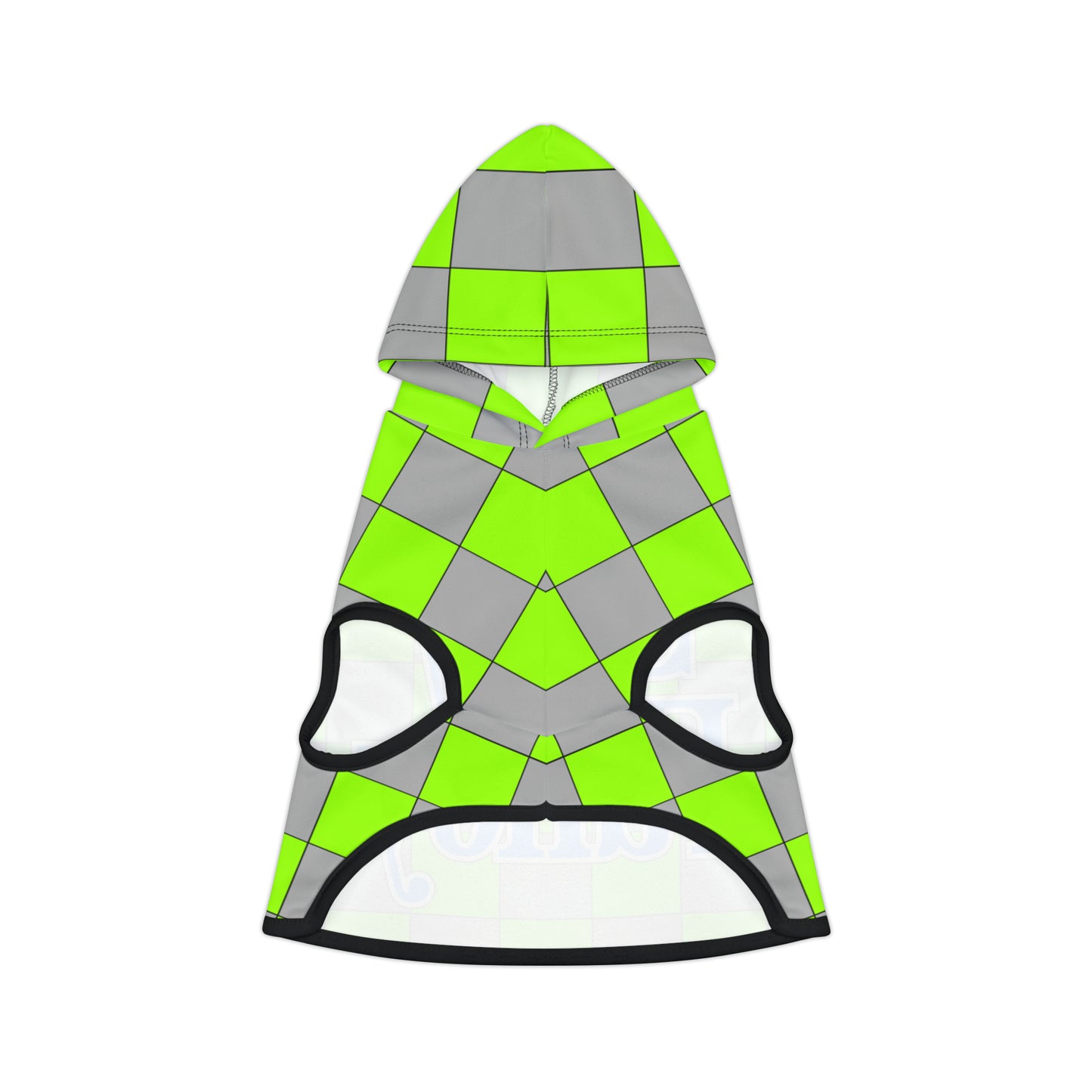 Checkers Disaster Lime Animal Hoodie