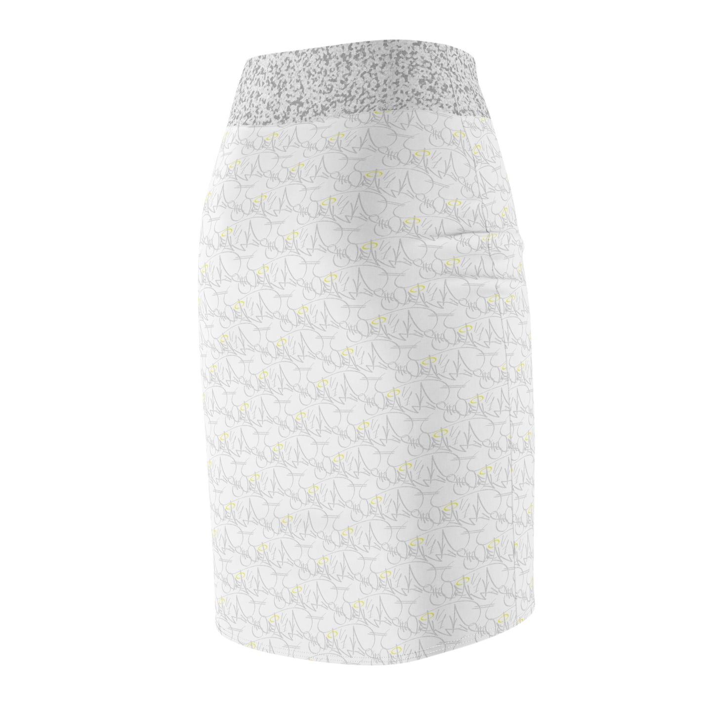 Stay Fancy SirREAL Handstyle Women's Pencil Skirt