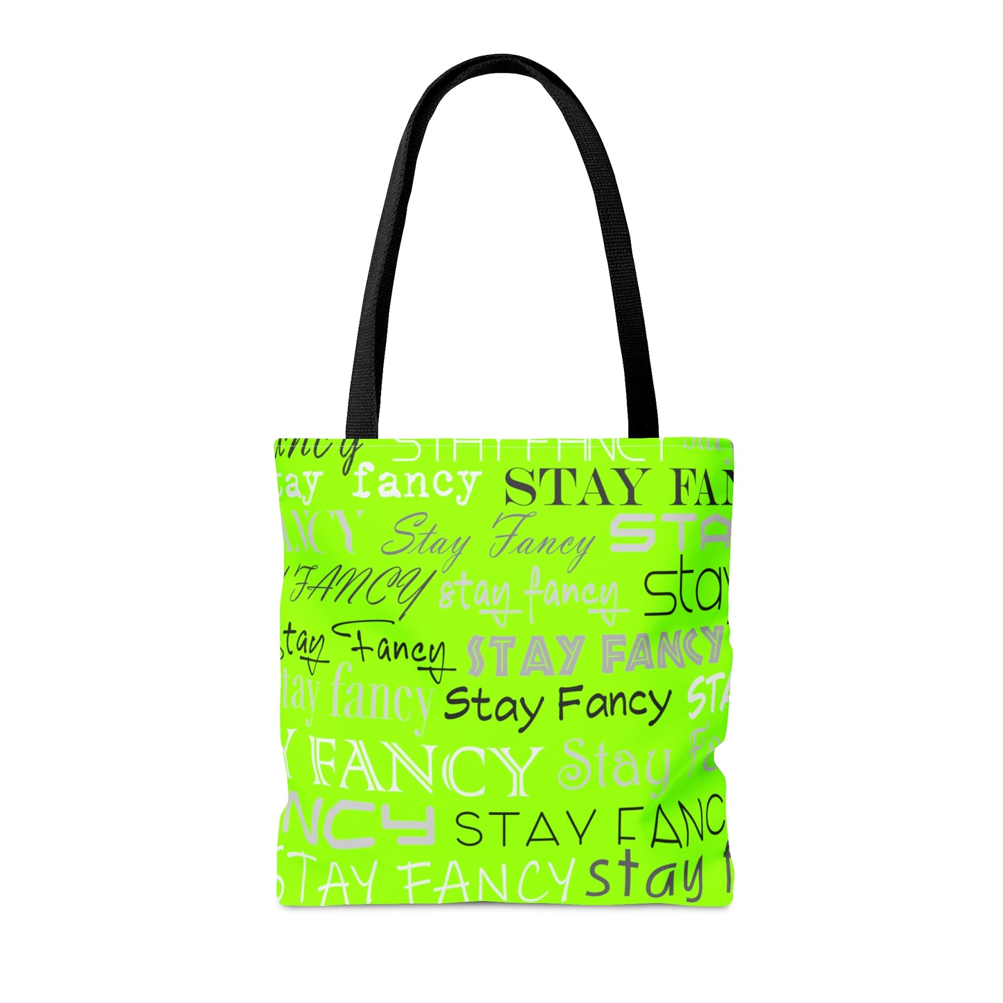 Stay Fancy Lime Flash Hand Bag