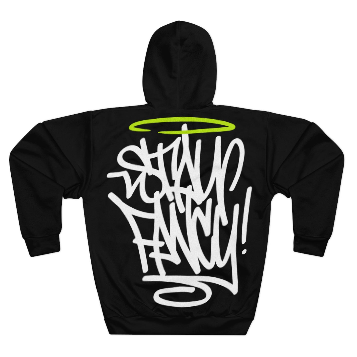 B & W Throwie Badass Hoodie