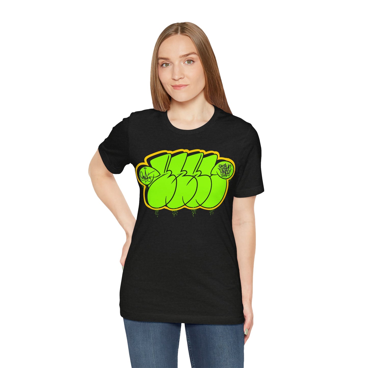 REAL Green Throwie Unisex Soft Tee