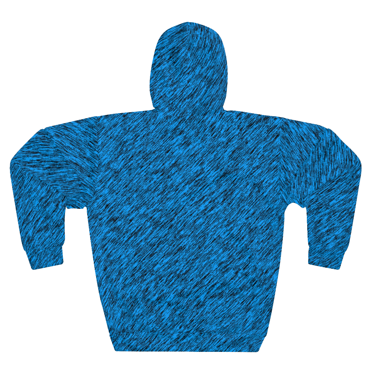 Stay Fancy Brushed Blue Men's Hoodie