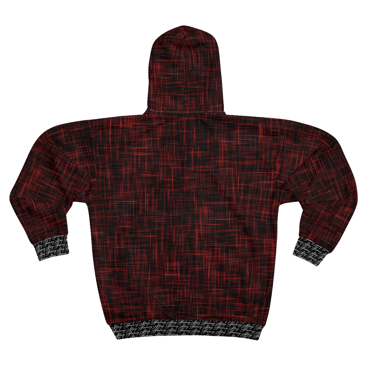 Stay Fancy Fault Line Men's Zip Hoodie