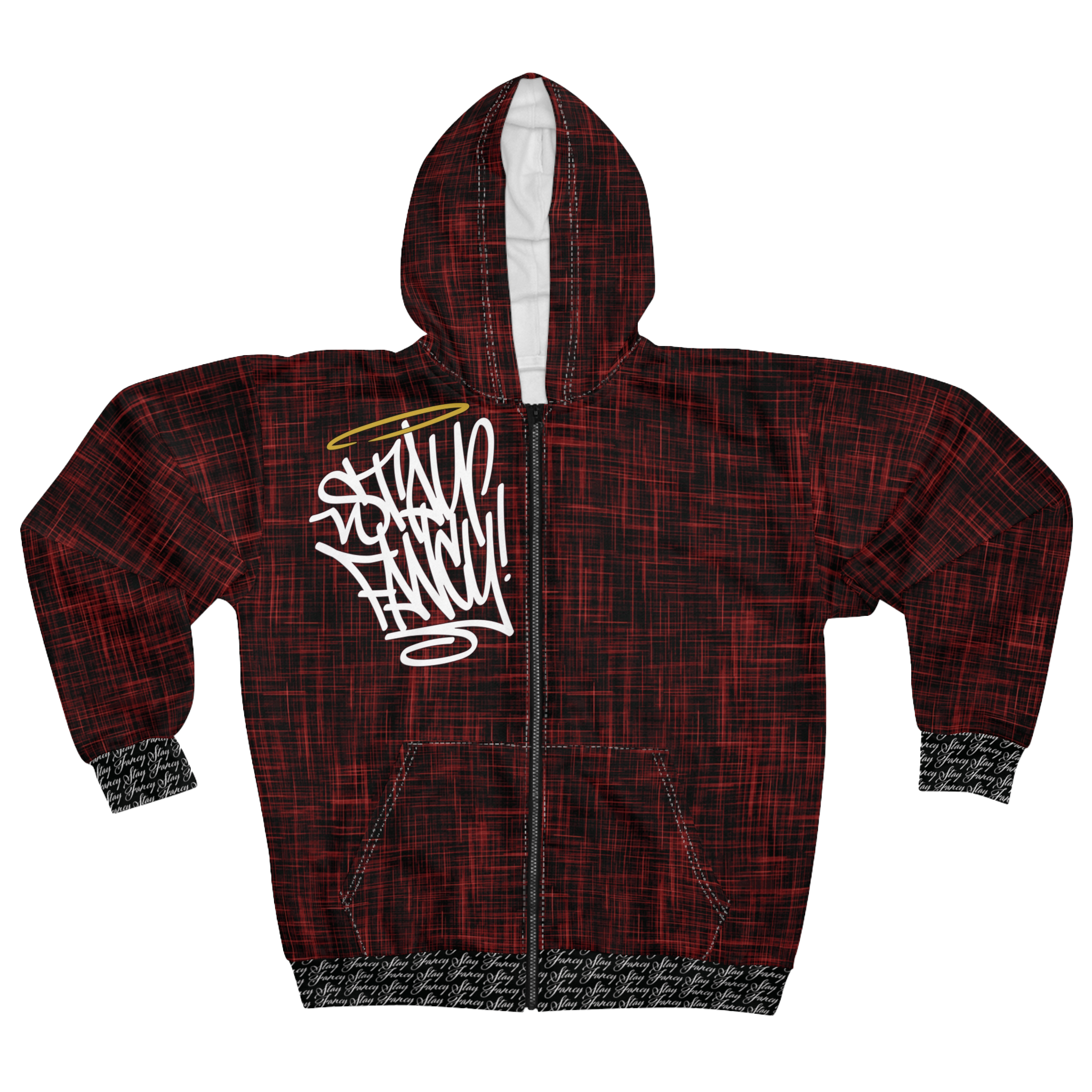 Stay Fancy Fault Line Women's Zip Hoodie