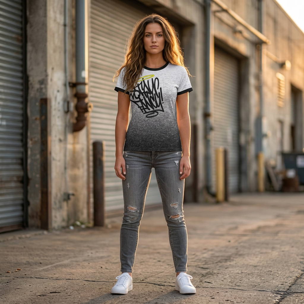 Static Fade Women's Tee