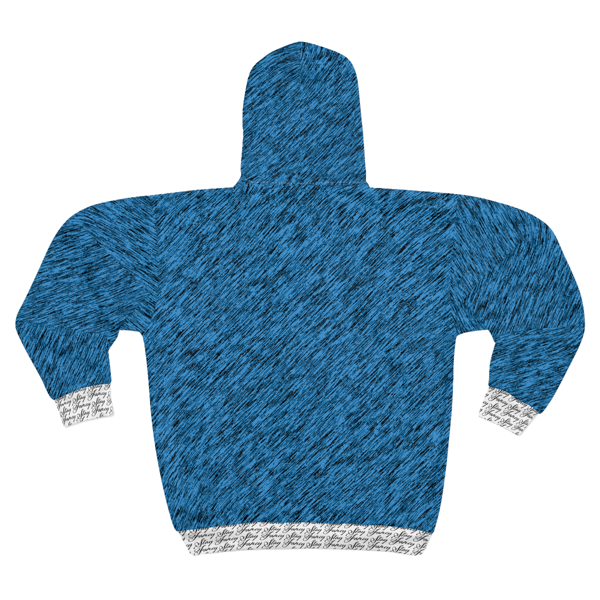 Sapphire Rush Men's Zip Hoodie