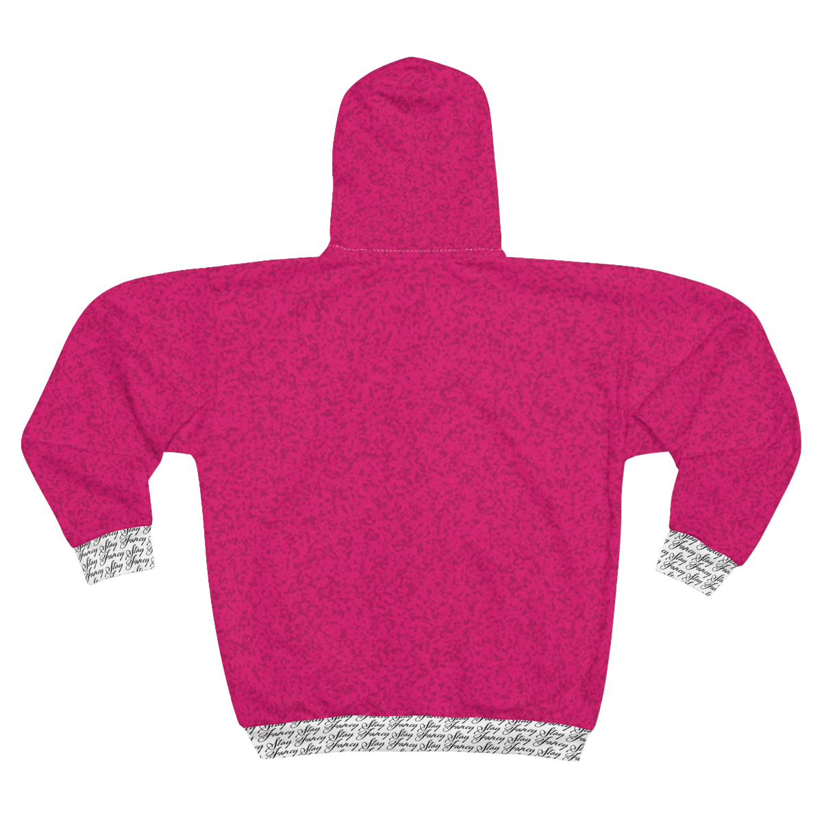 Pink Static Women's Zip Hoodie