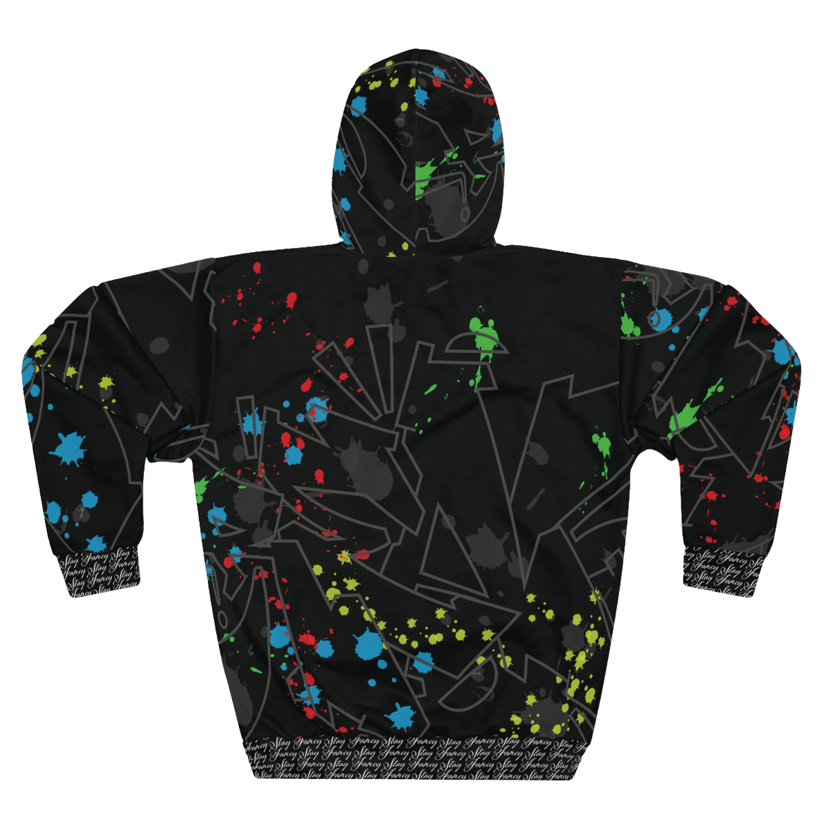 Graffiti Splash Women's Pullover Hoodie