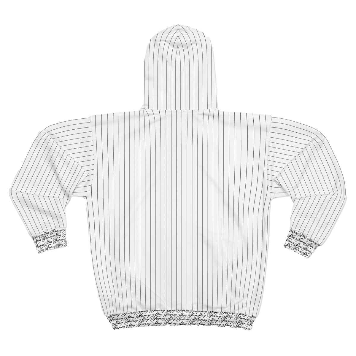 Pinstripe Reverse Women's Zip Hoodie