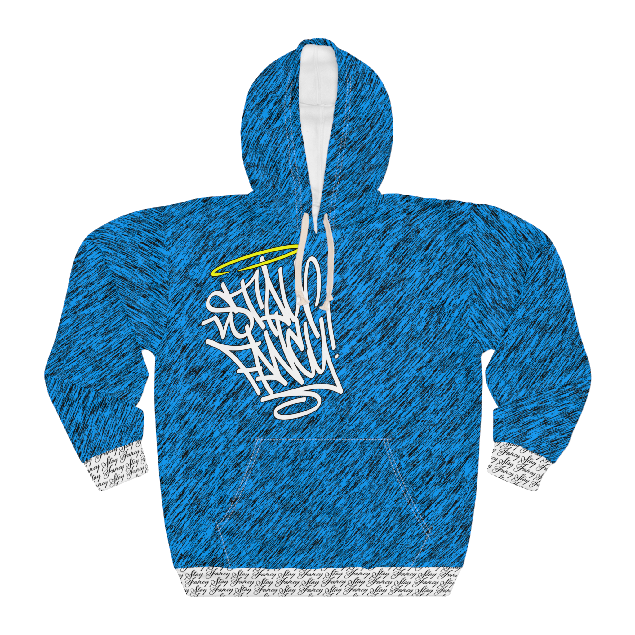 Stay Fancy Sapphire Rush Women's Pullover Hoodie