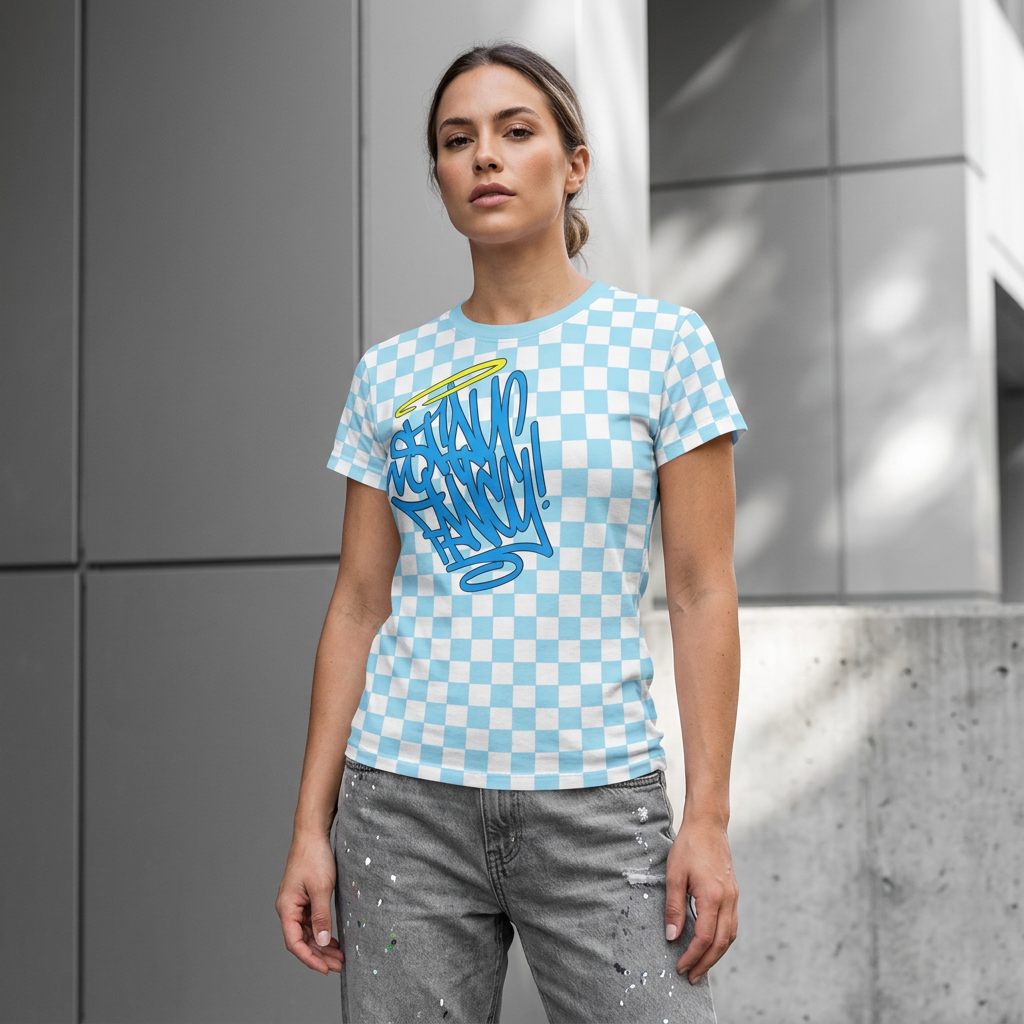 Checkerboard Women's Tee