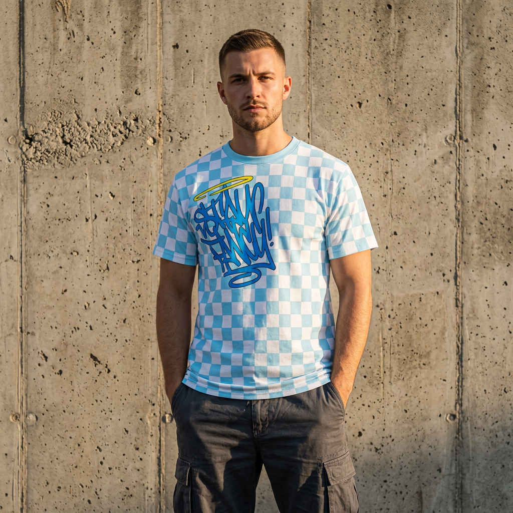 Checkerboard Men's Tee
