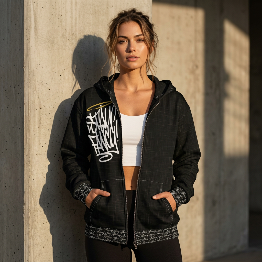 Midnight Dream Women's Zip Hoodie