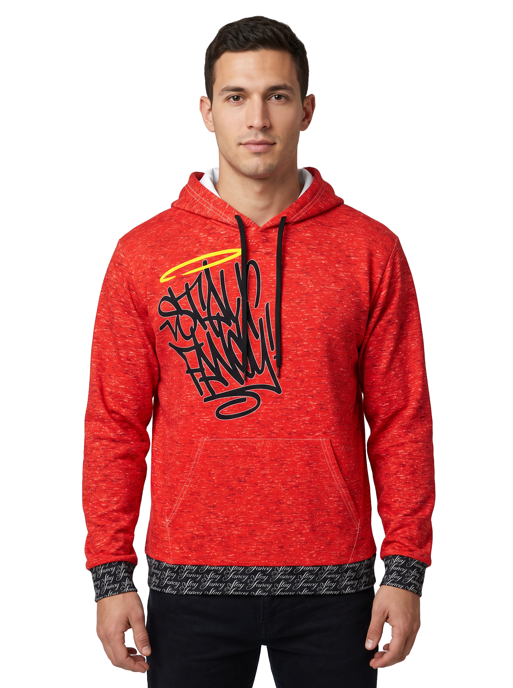 Red Alert Men's Pullover Hoodie