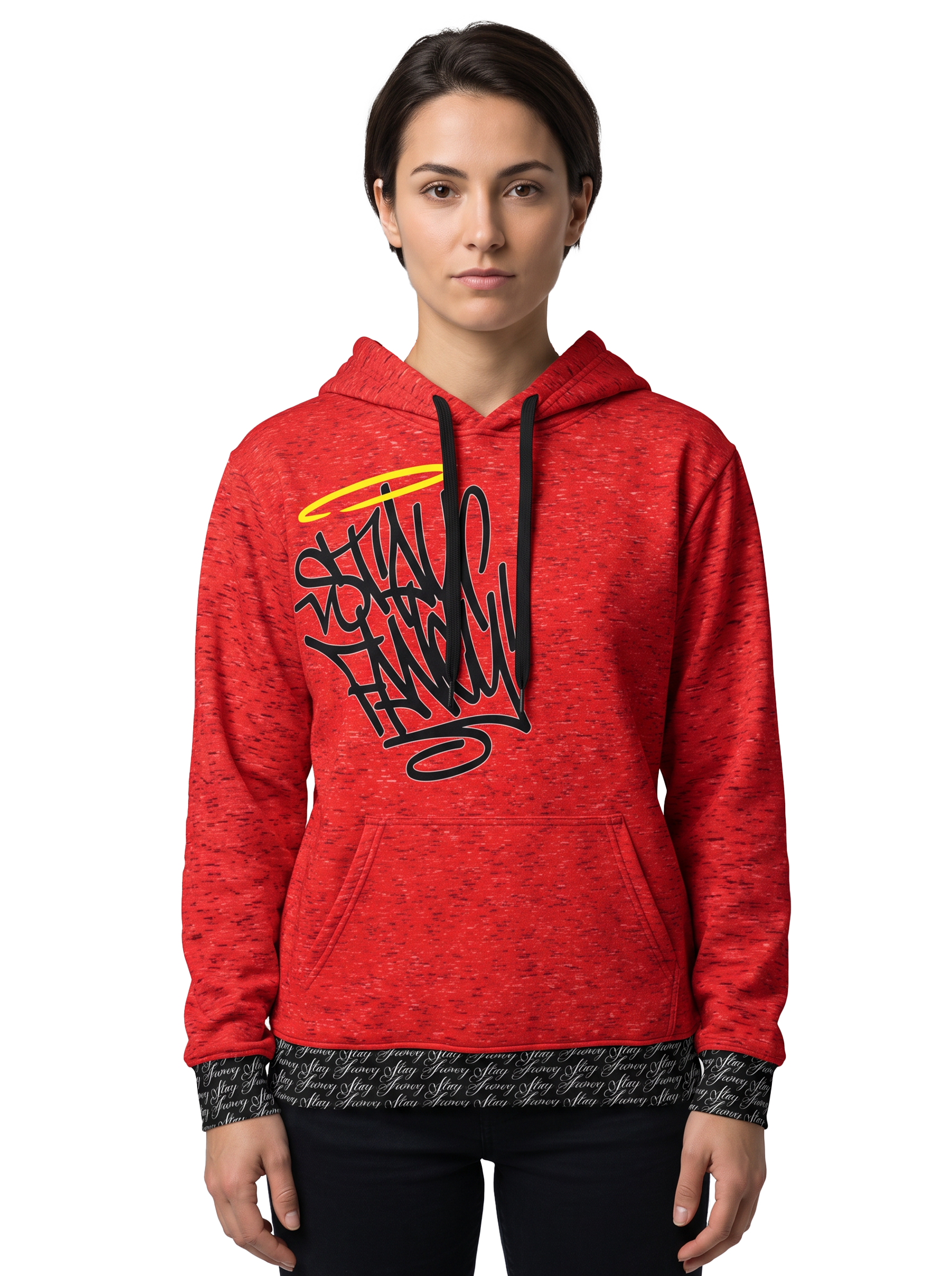 Red Alert Women's Pullover Hoodie
