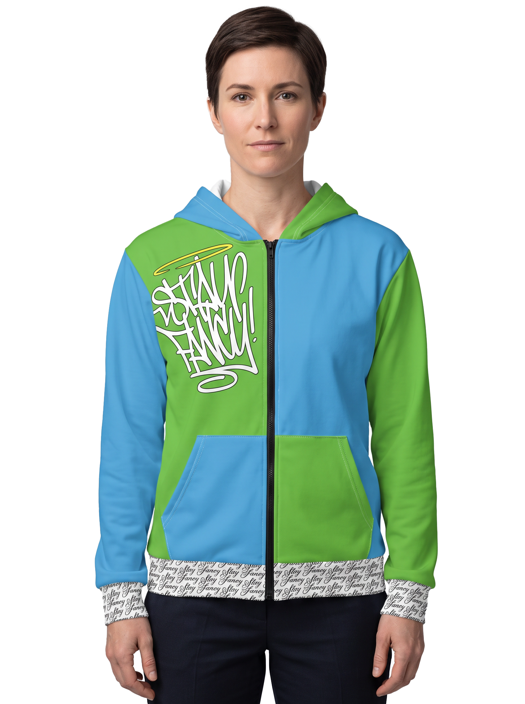 Halfway There Women's Zip Hoodie