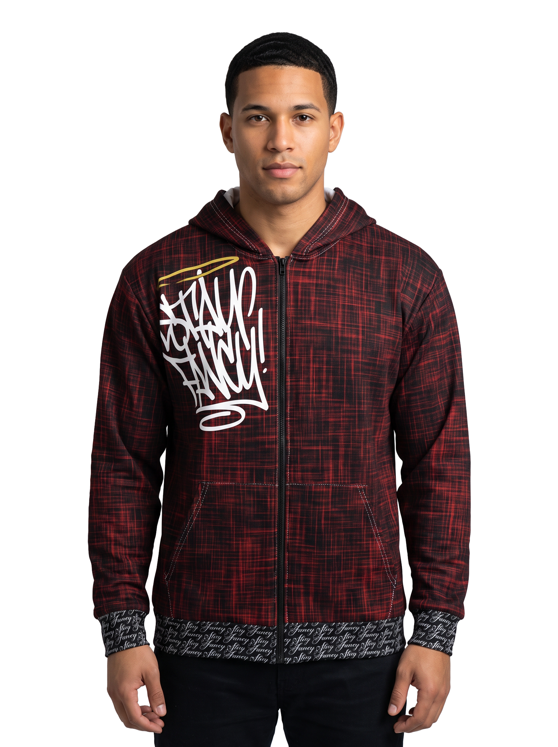 Fault Line Men's Zip Hoodie
