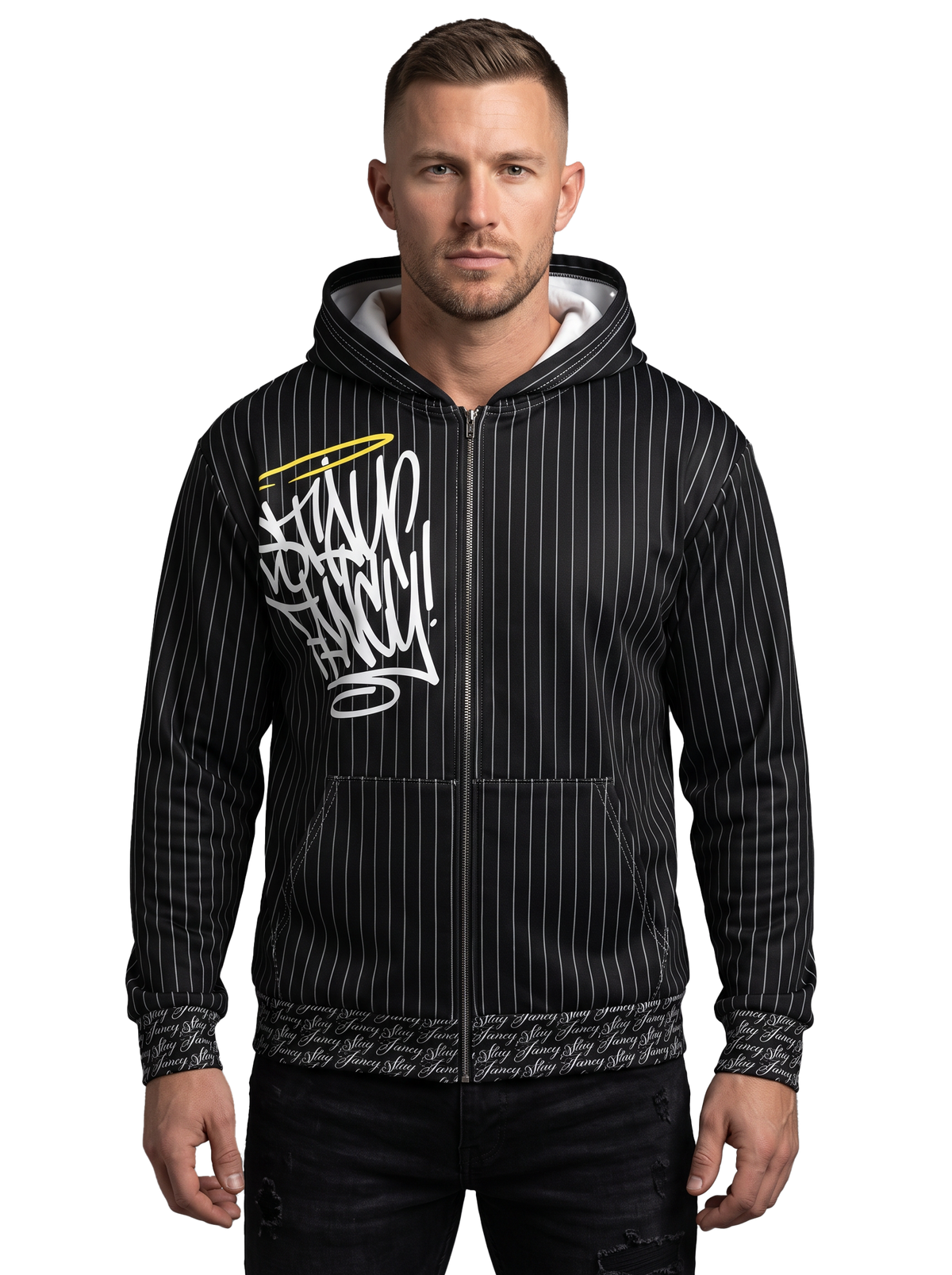 Fresh Pressed Men's Zip Hoodie