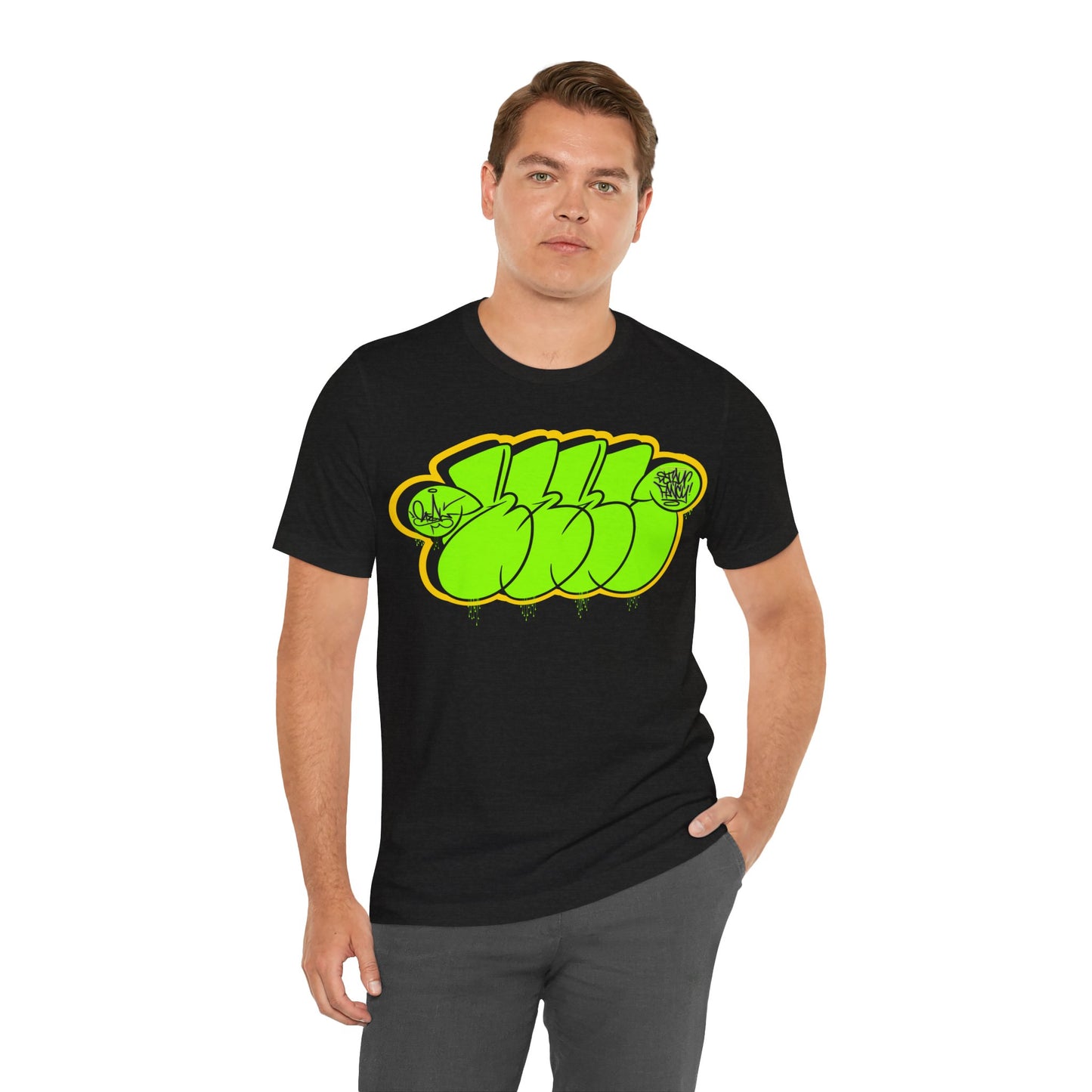 REAL Green Throwie Unisex Soft Tee