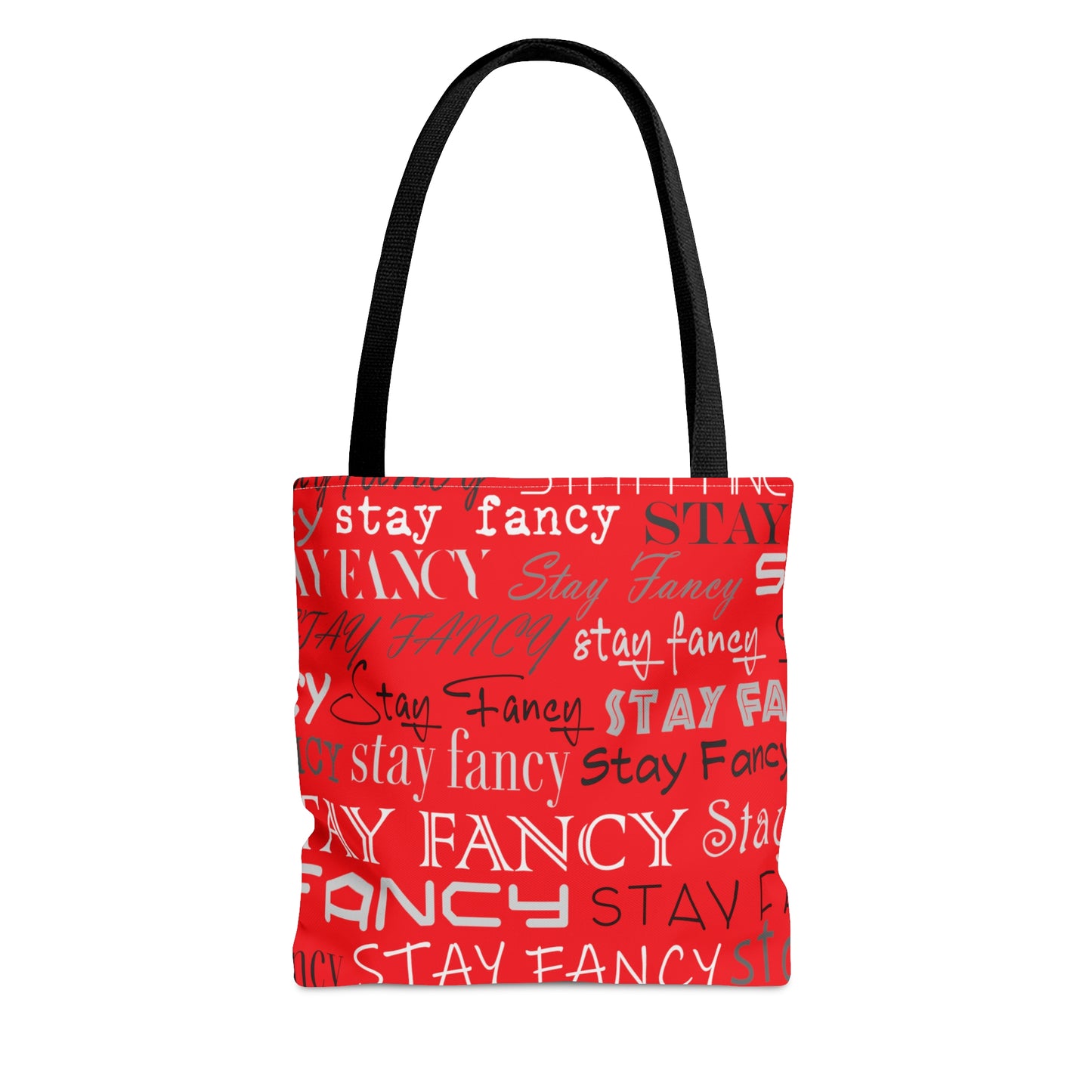 Stay Fancy Red Flash Hand Bag