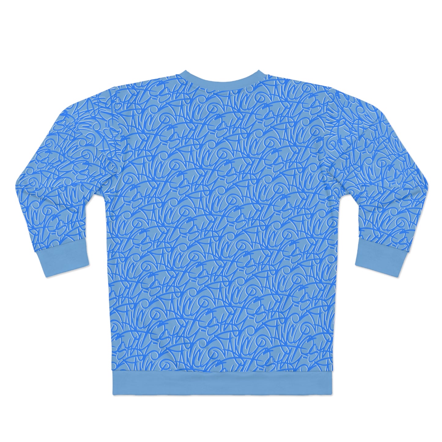 SF Blue Graffiti Handstyle Sweatshirt