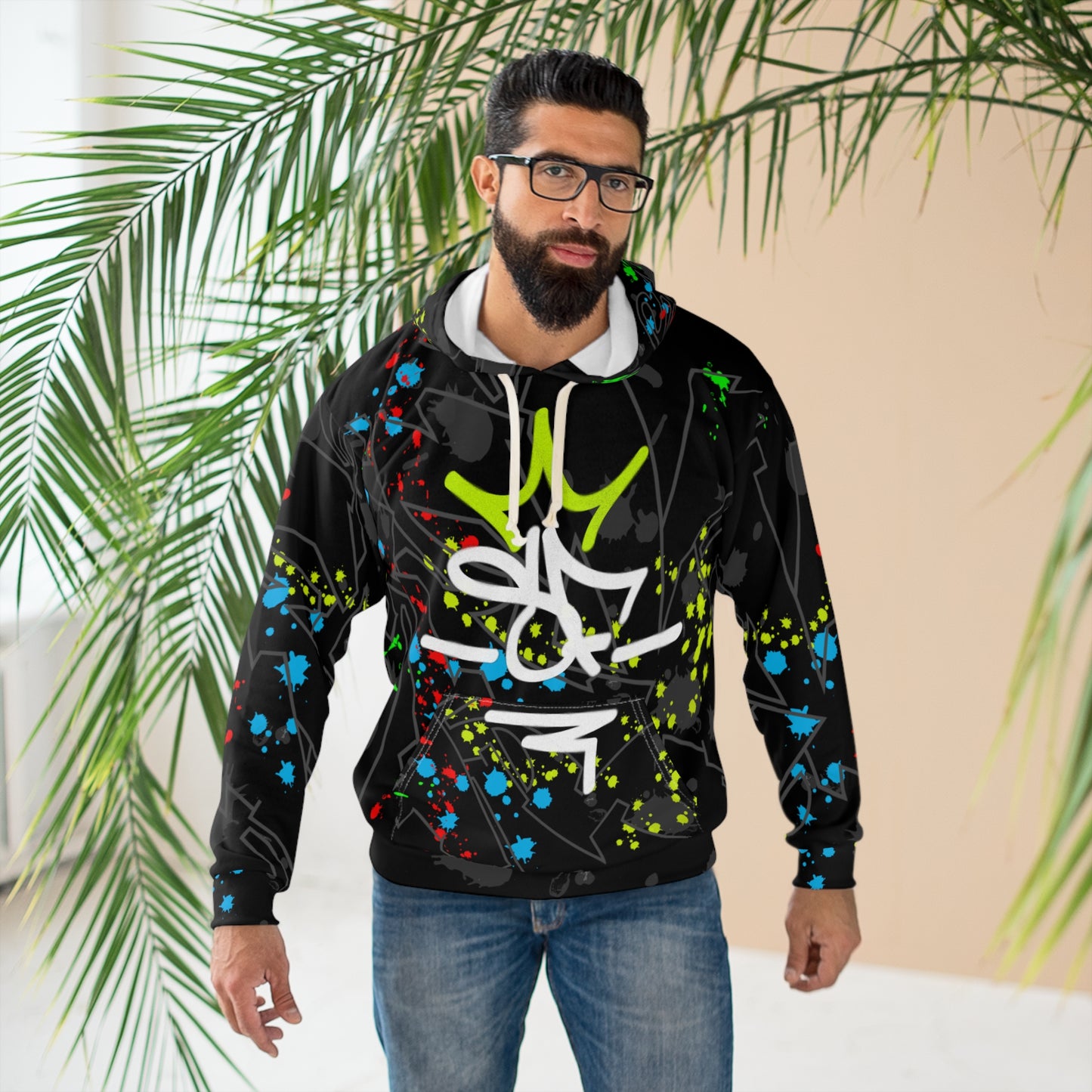 Graffiti Splash V2 Beta Badass Hoodie