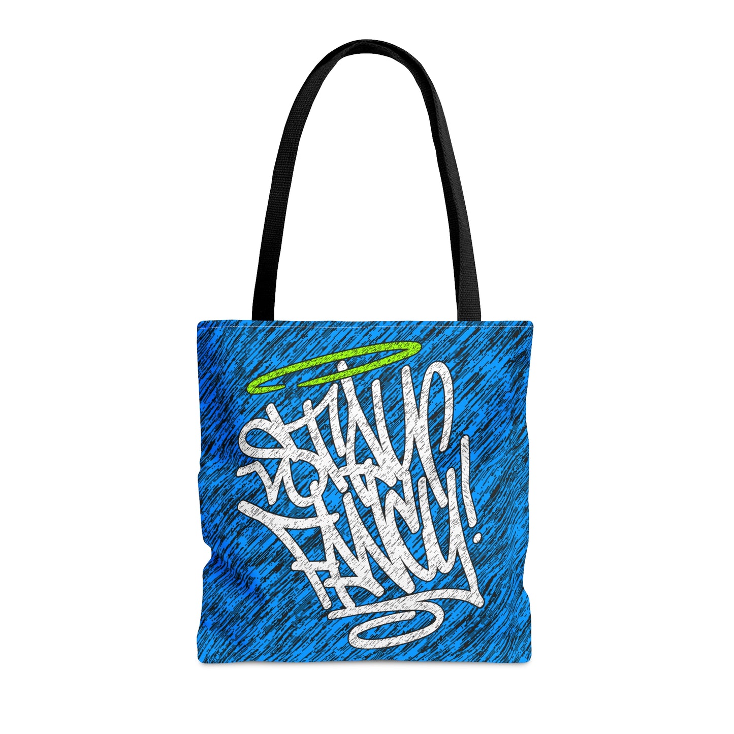 Brushed Blue Hand Bag