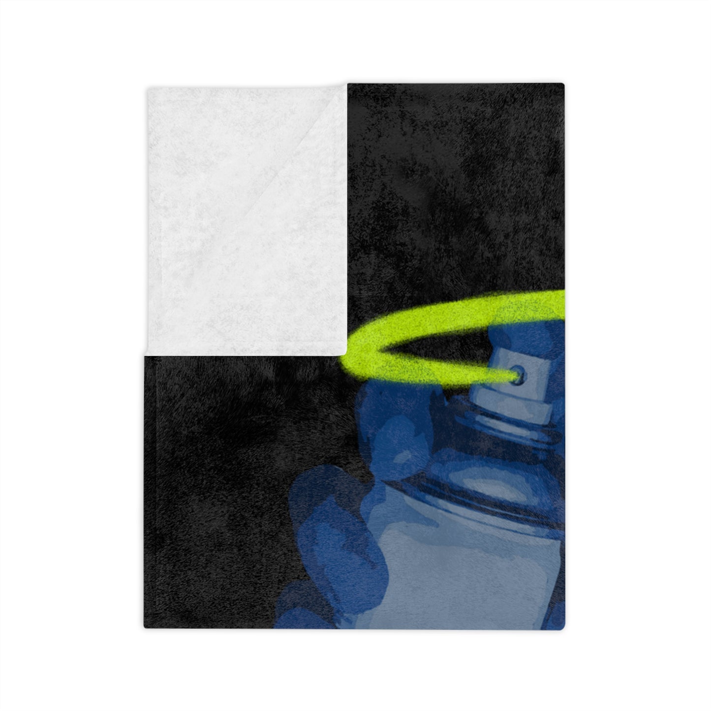 Ghost Halo Velveteen Minky Blanket