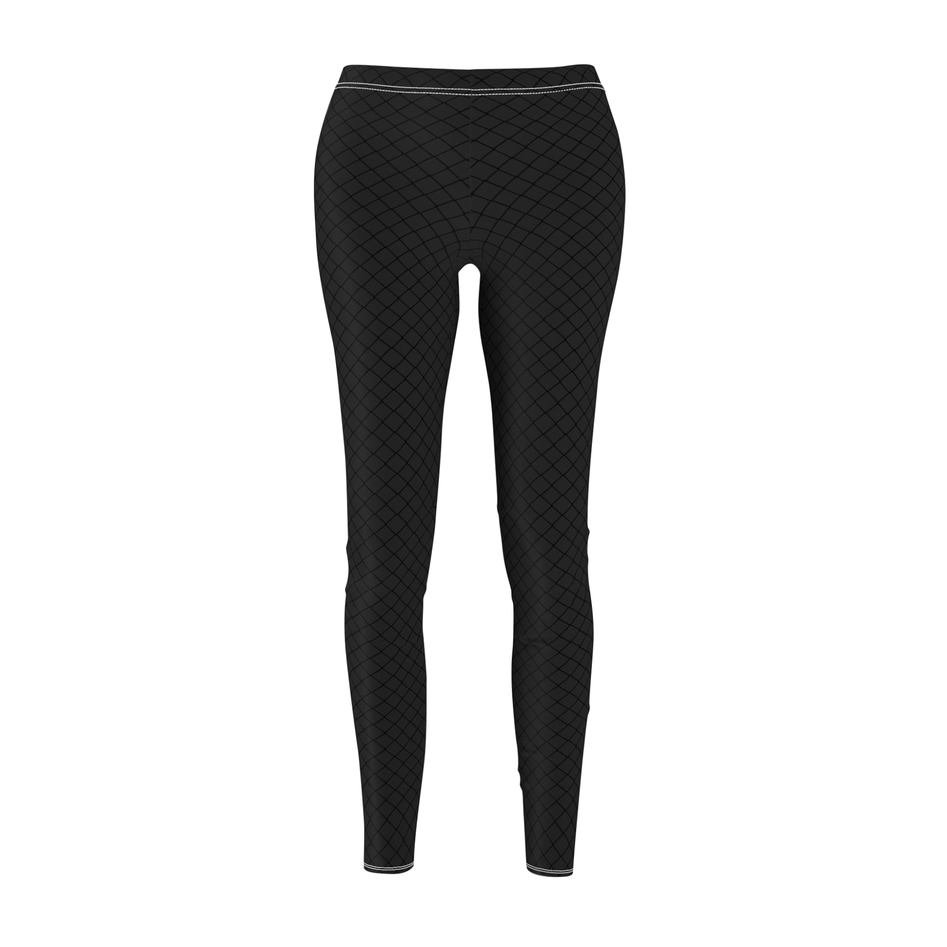 Black Squares Women's Fancy Leggings