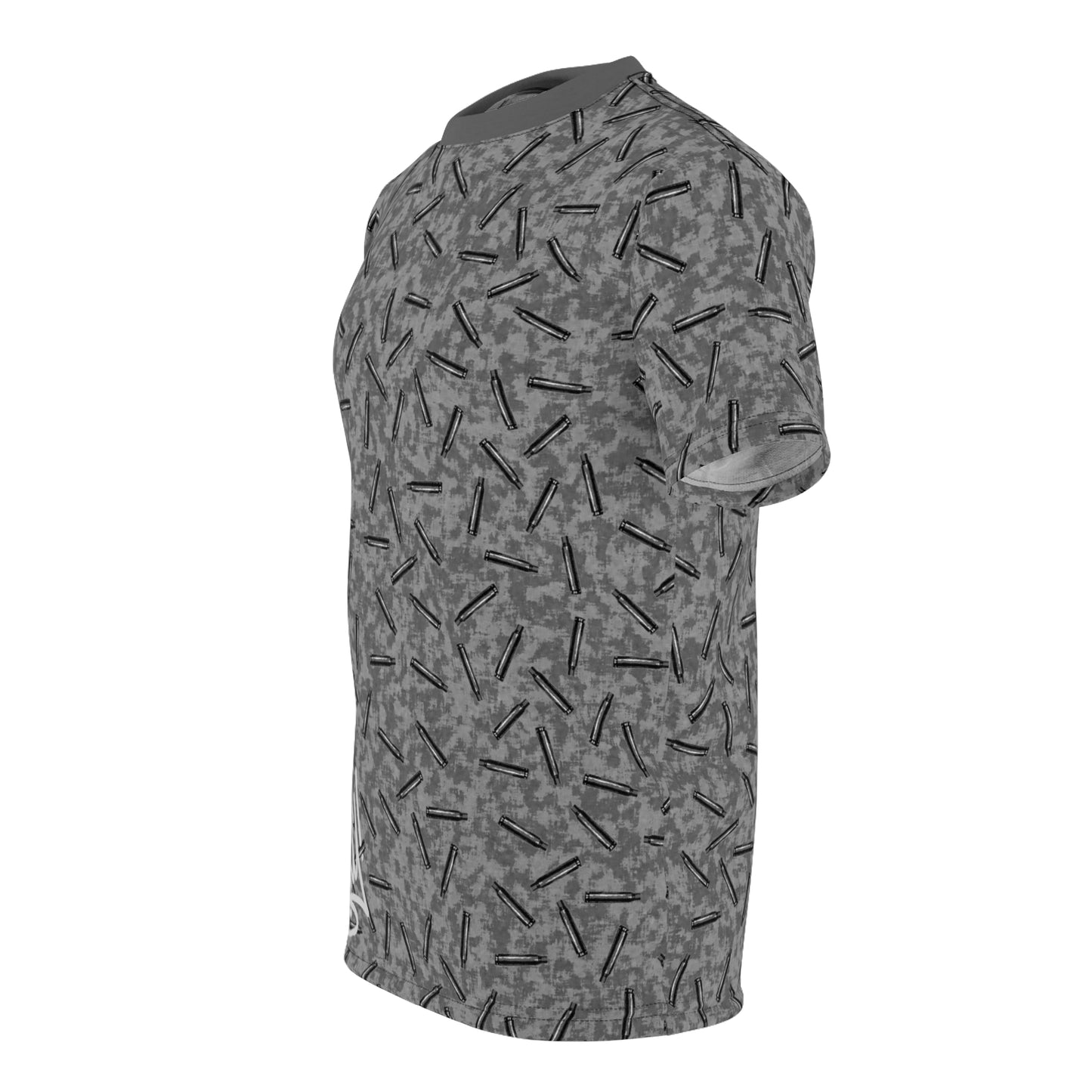 SF Shell Gray Camo Unisex Badass Graphic Tee