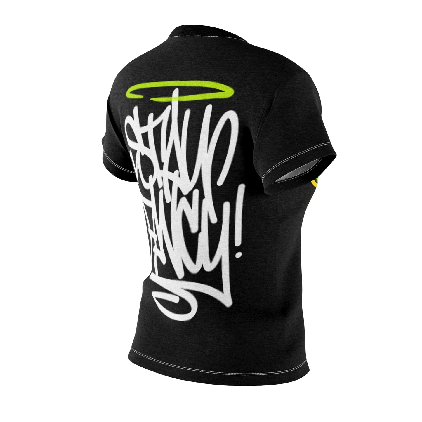 REAL Graffiti Throwie Lime Green Women's Tee