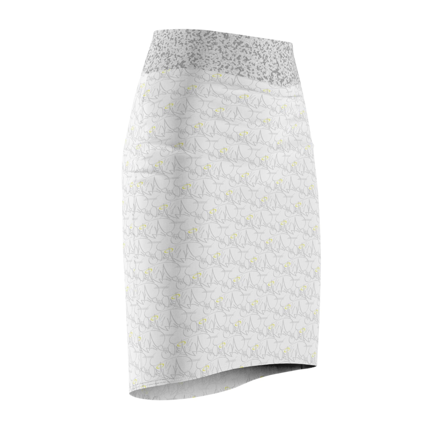 Stay Fancy SirREAL Handstyle Women's Pencil Skirt