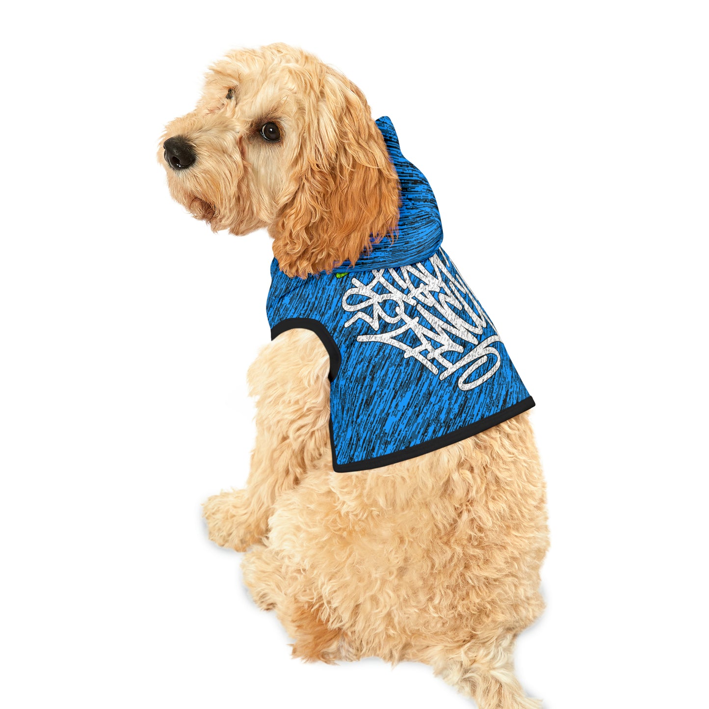 Brushed Blue Animal Hoodie