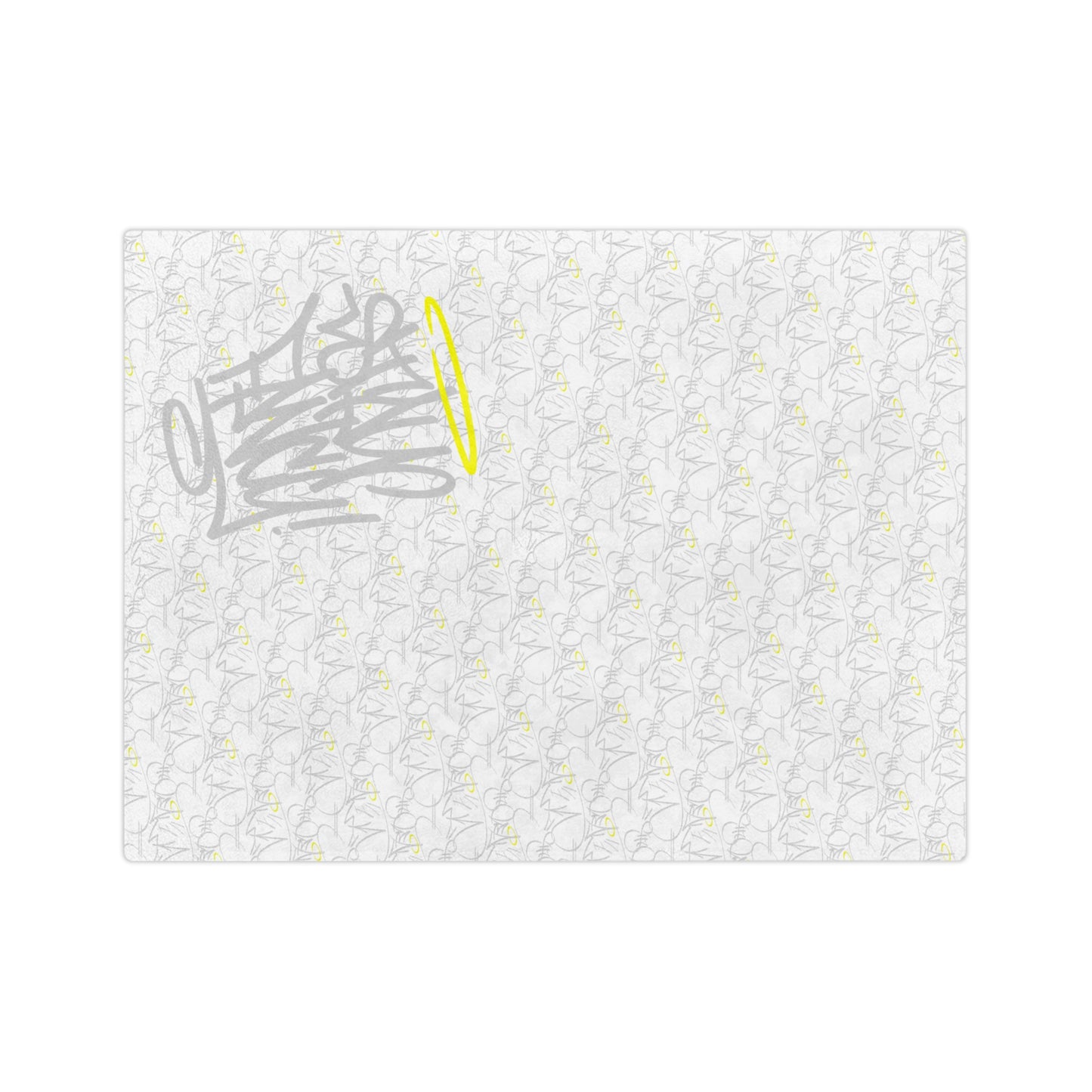 Signature Handstyle Velveteen Minky Blanket