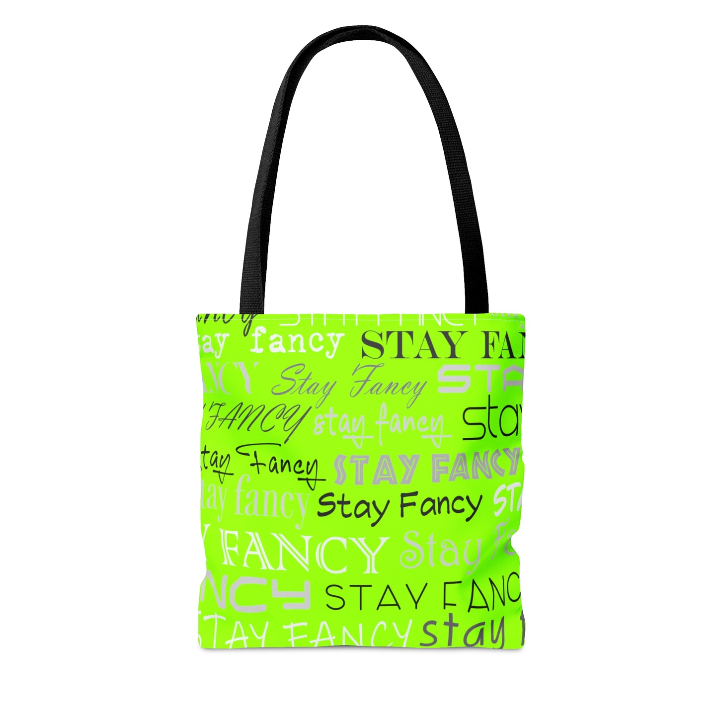 Stay Fancy Lime Flash Hand Bag