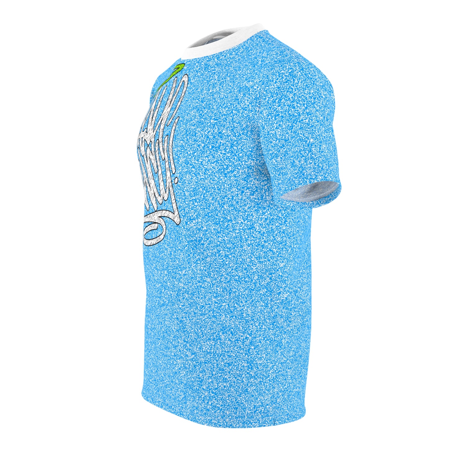 Speckled Blue Fancy Tee