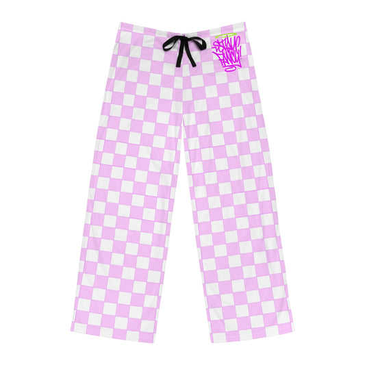 Pink Squares Fancy Pants