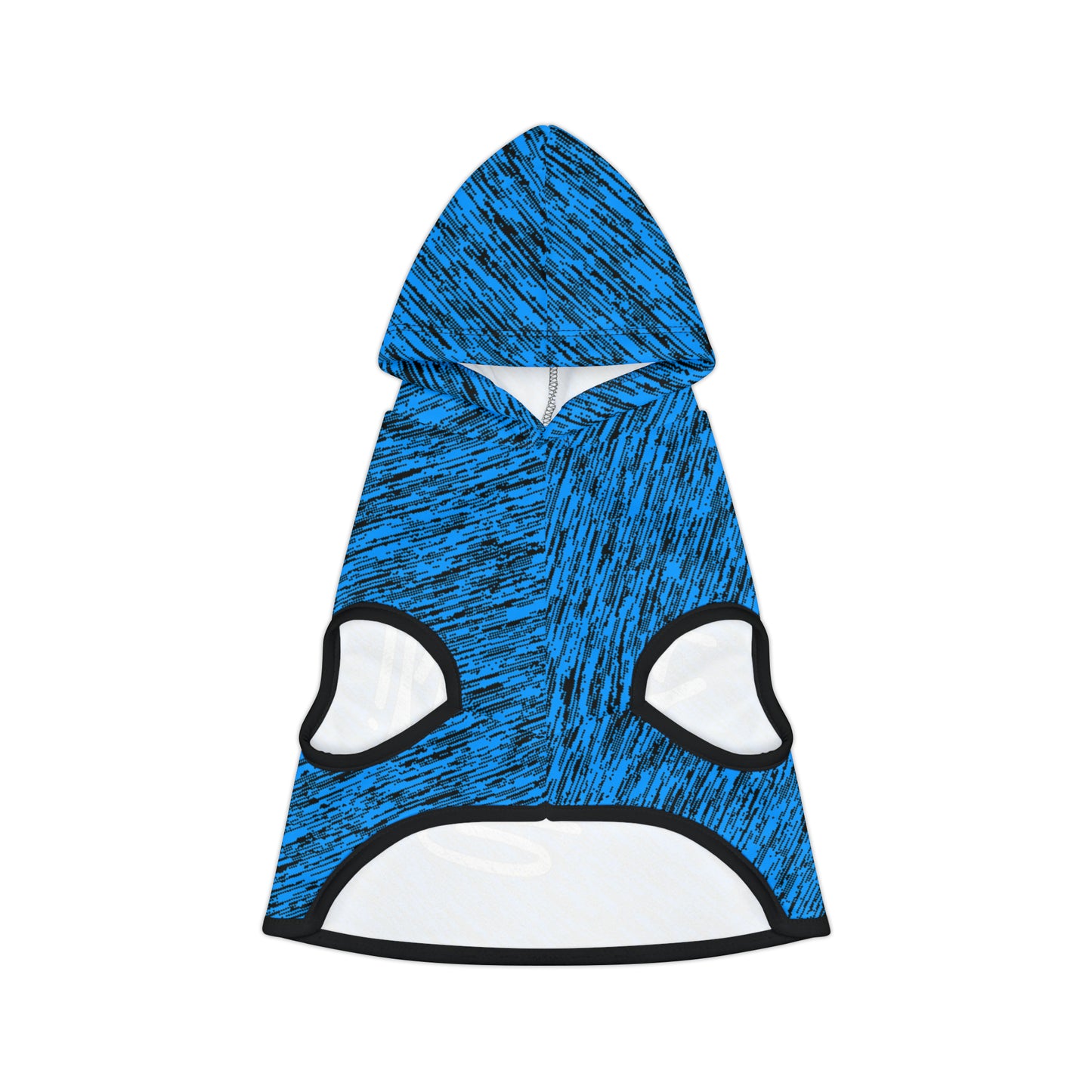 Brushed Blue Animal Hoodie