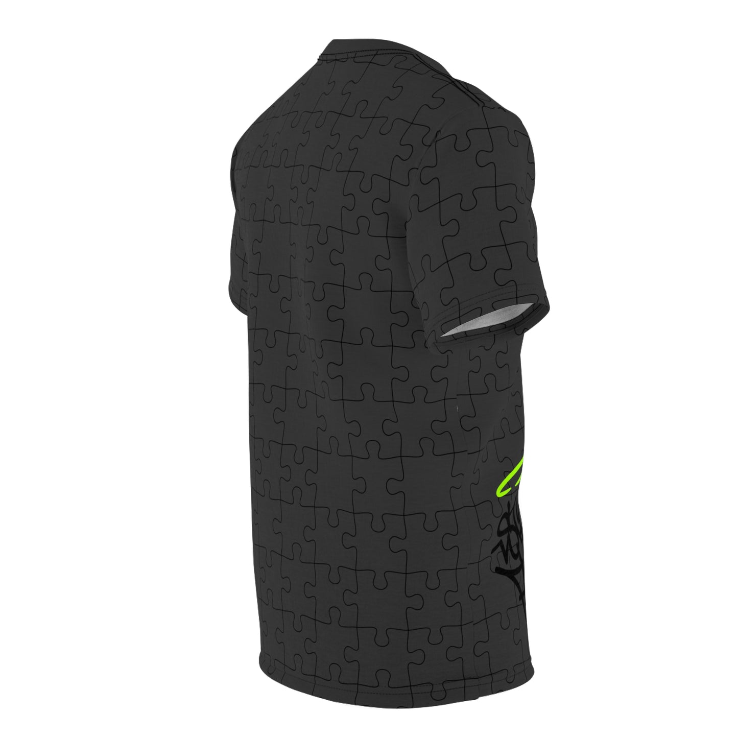 Puzzled Squares Fancy Tee