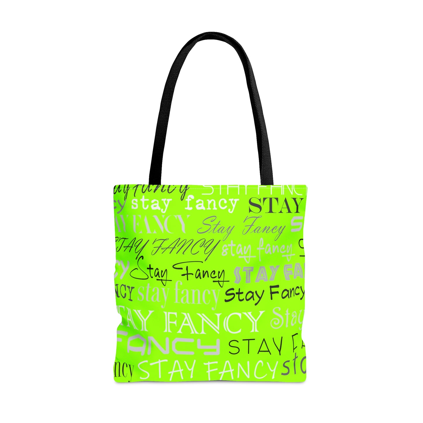 Stay Fancy Lime Flash Hand Bag