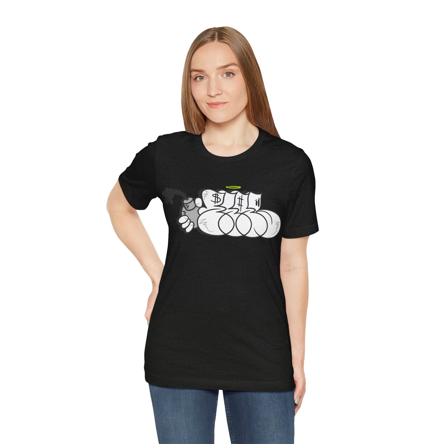 B&W REAL Throwie Unisex Soft Tee