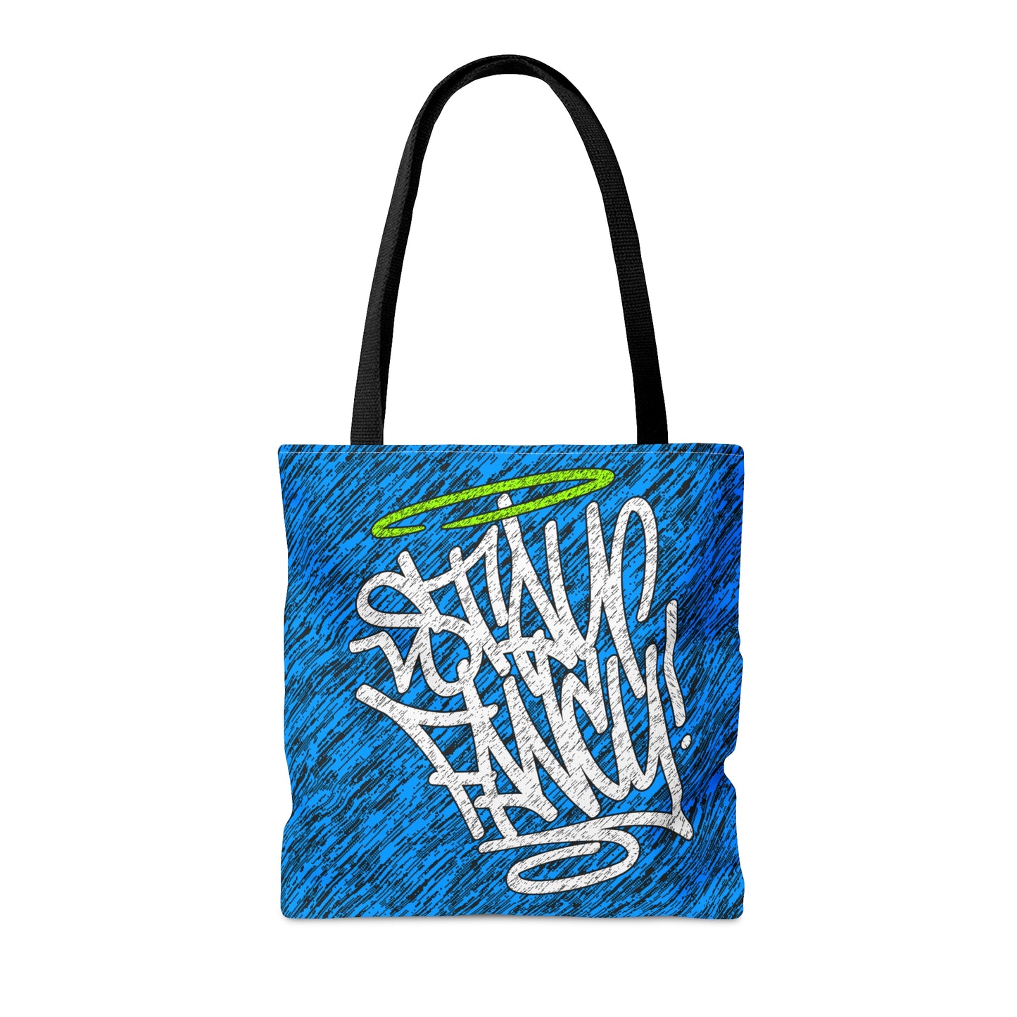 Brushed Blue Hand Bag