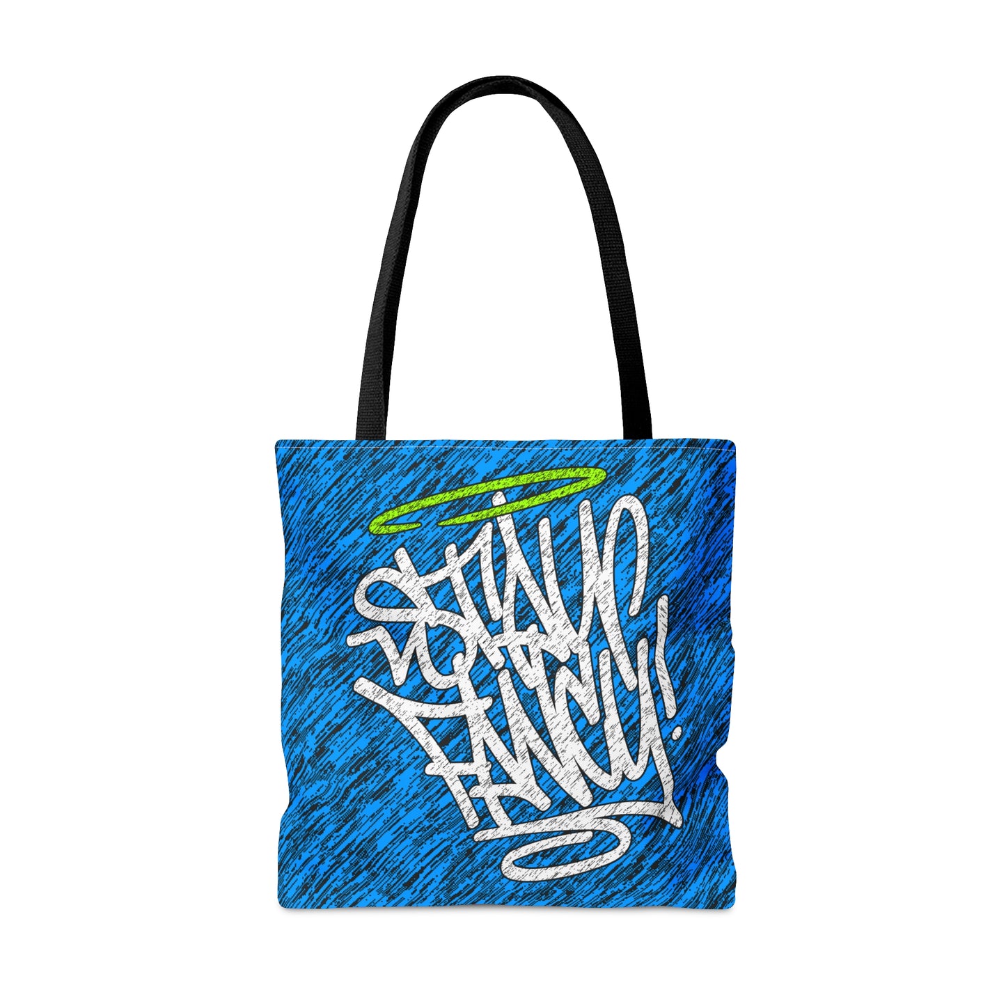 Brushed Blue Hand Bag