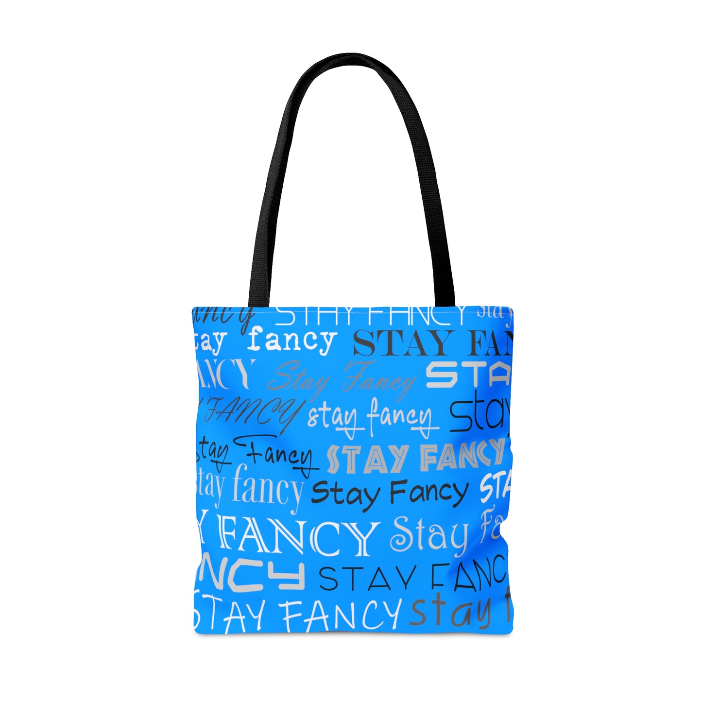 Stay Fancy Blue Flash Hand Bag