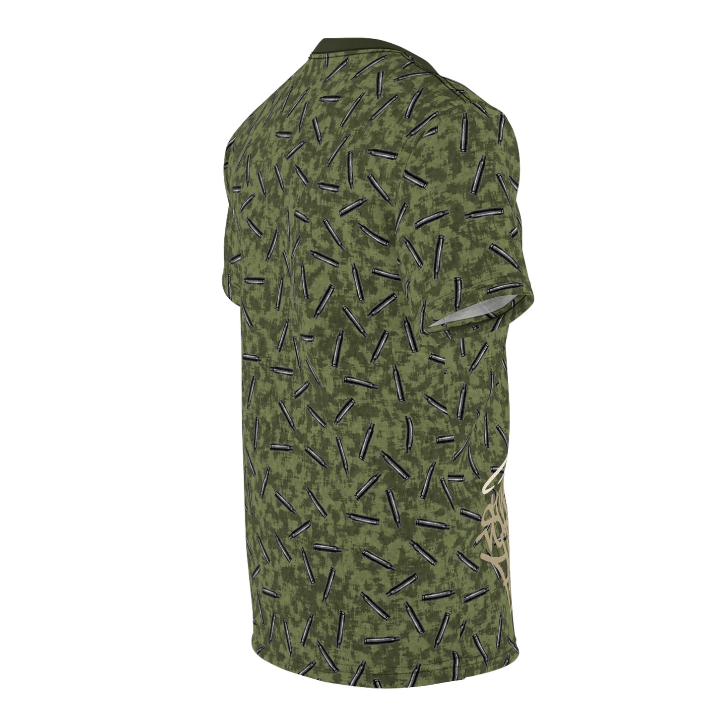 SF Shell Green Camo Unisex Badass Graphic Tee