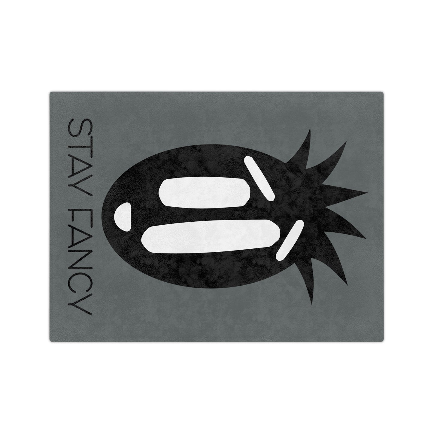 SF Icon Velveteen Minky Blanket