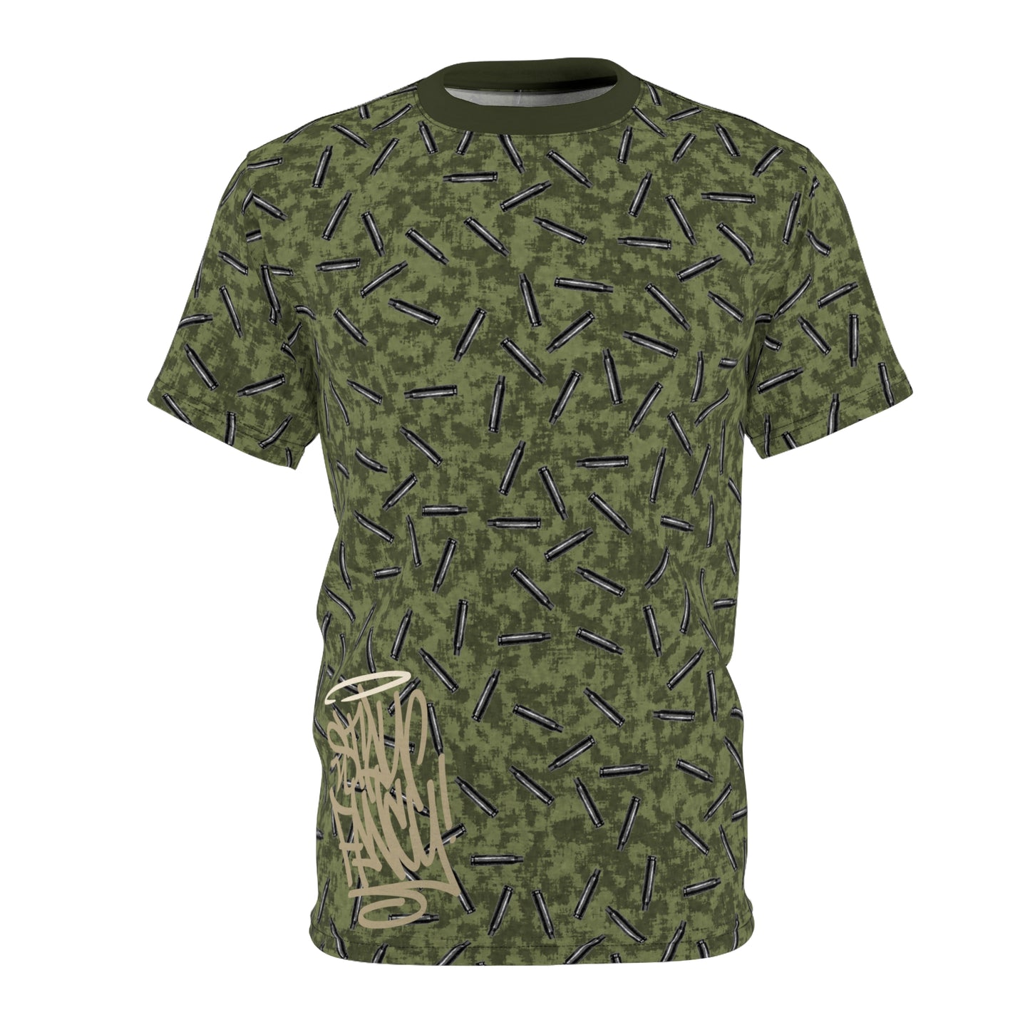 SF Shell Green Camo Unisex Badass Graphic Tee